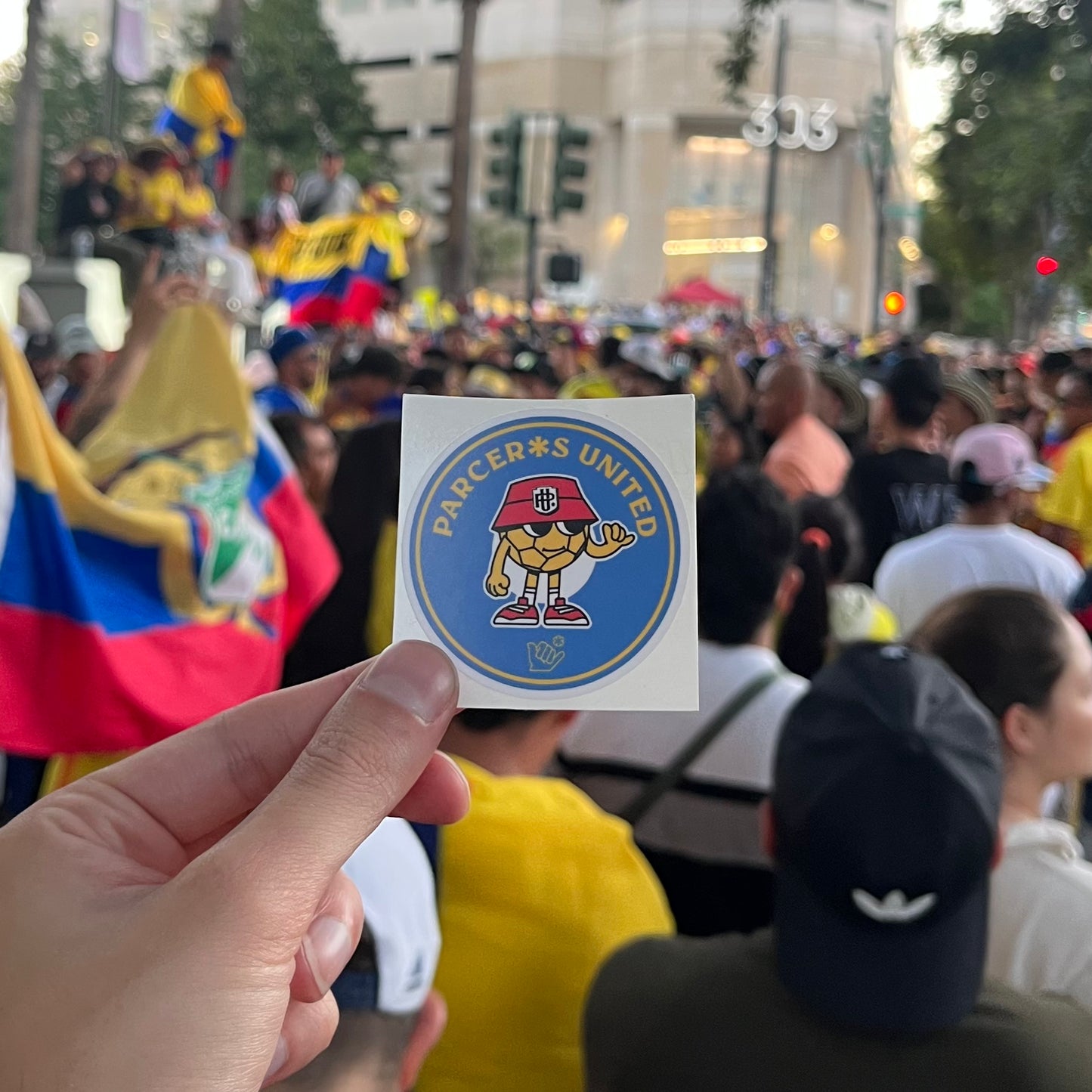 Copa America Commemorative Postcard & Sticker
